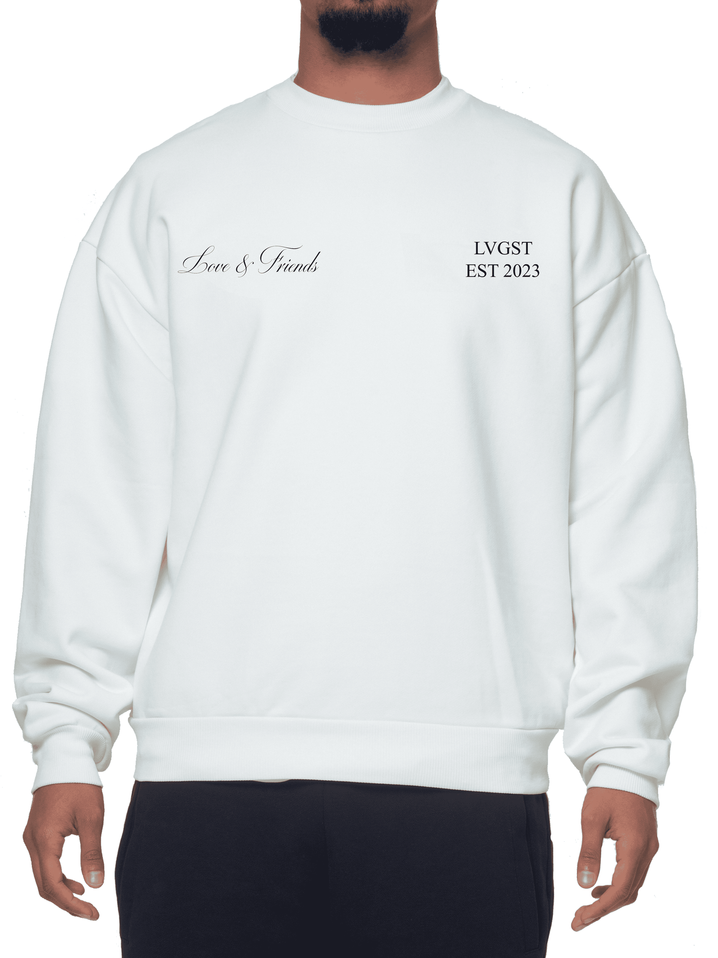 Sweater Beige "THE PAIN OF YESTERDAY"