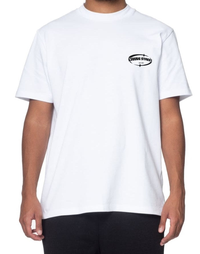 T-Shirt White "MALCOM"