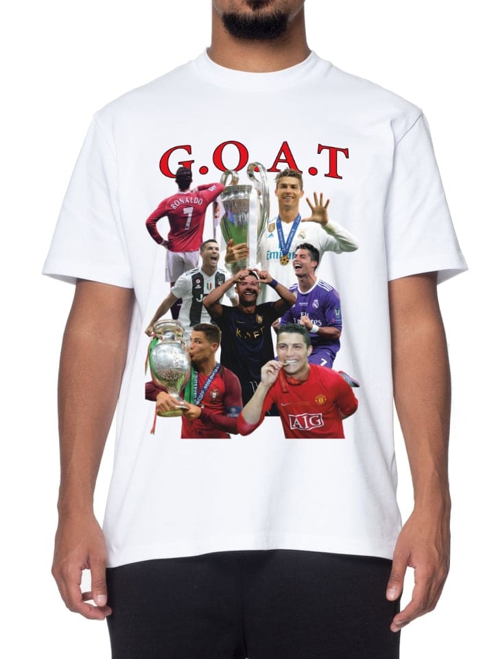 T-Shirt White "Cristiano Ronaldo"