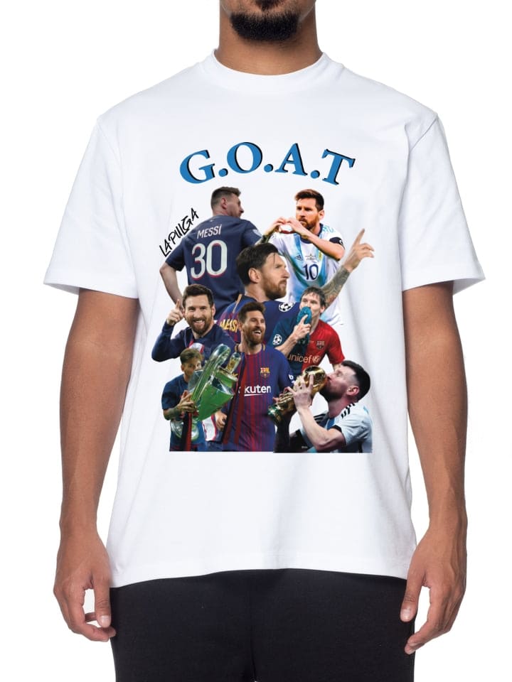 T-Shirt White "Lionel Messi"