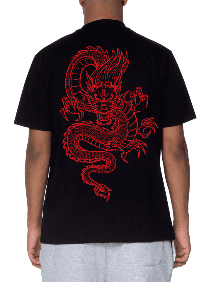 T-Shirt Black "DRAGON"