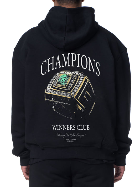 Hoodie Black "CHAMPIONS"