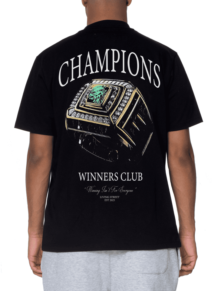 T-Shirt Black "CHAMPIONS"