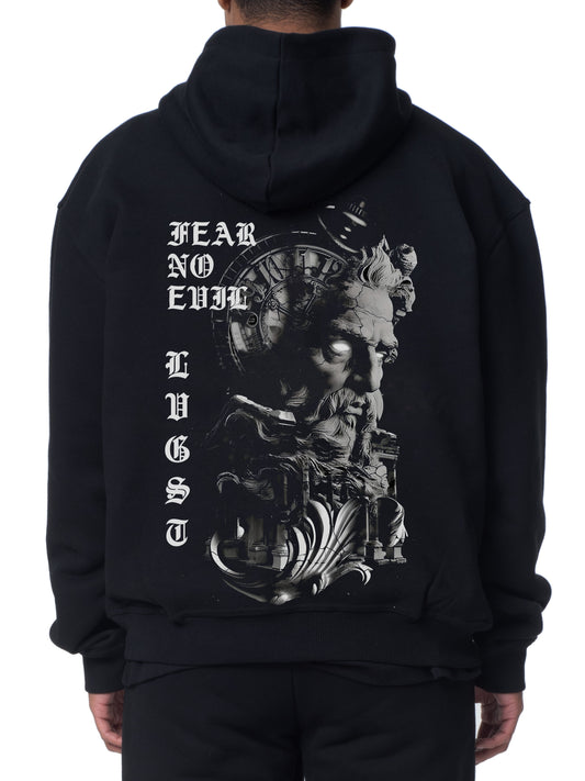 Hoodie Black "FEAR NO EVIL"