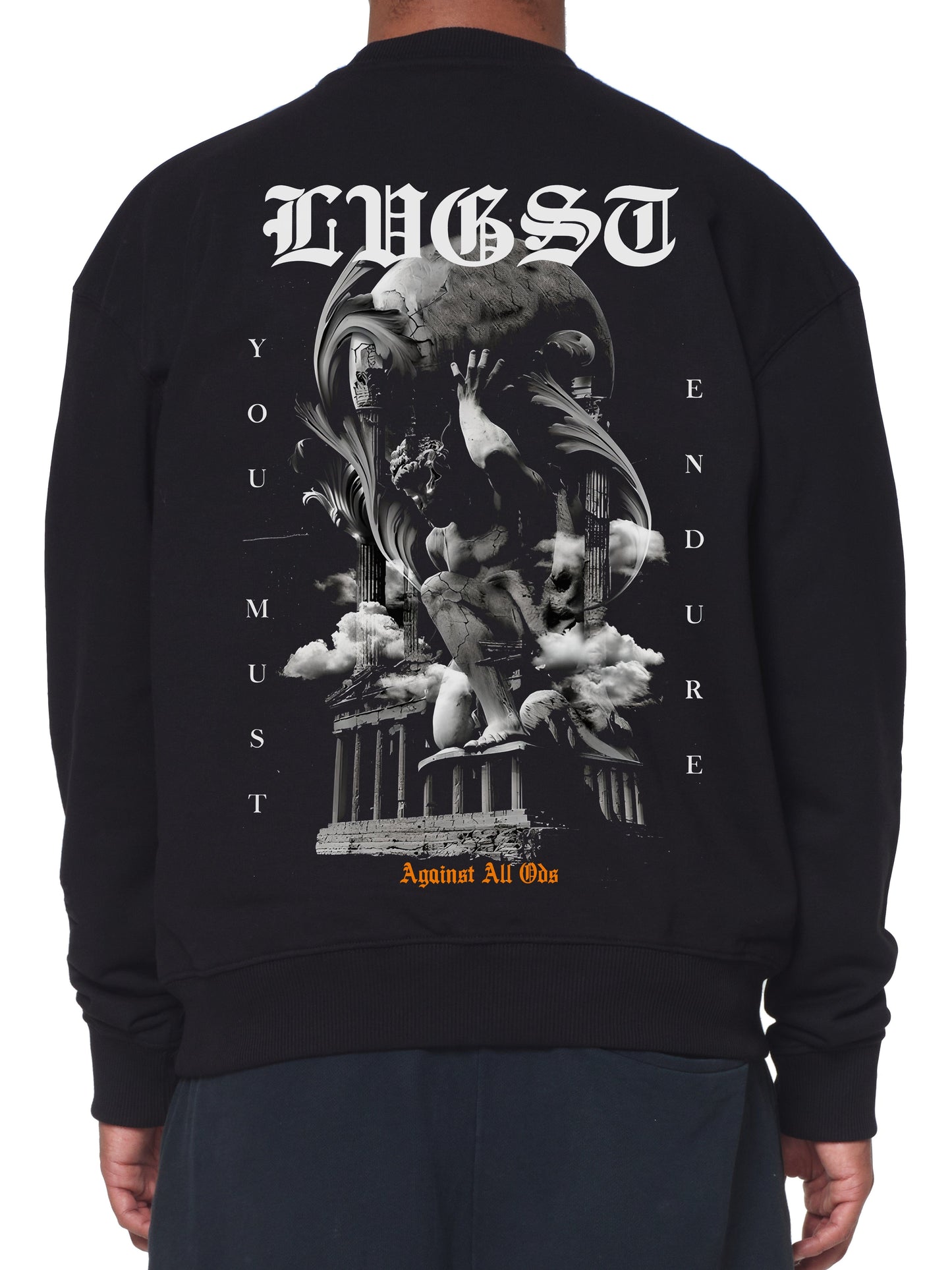 Sweater Black "YOU MUST ENDURE"