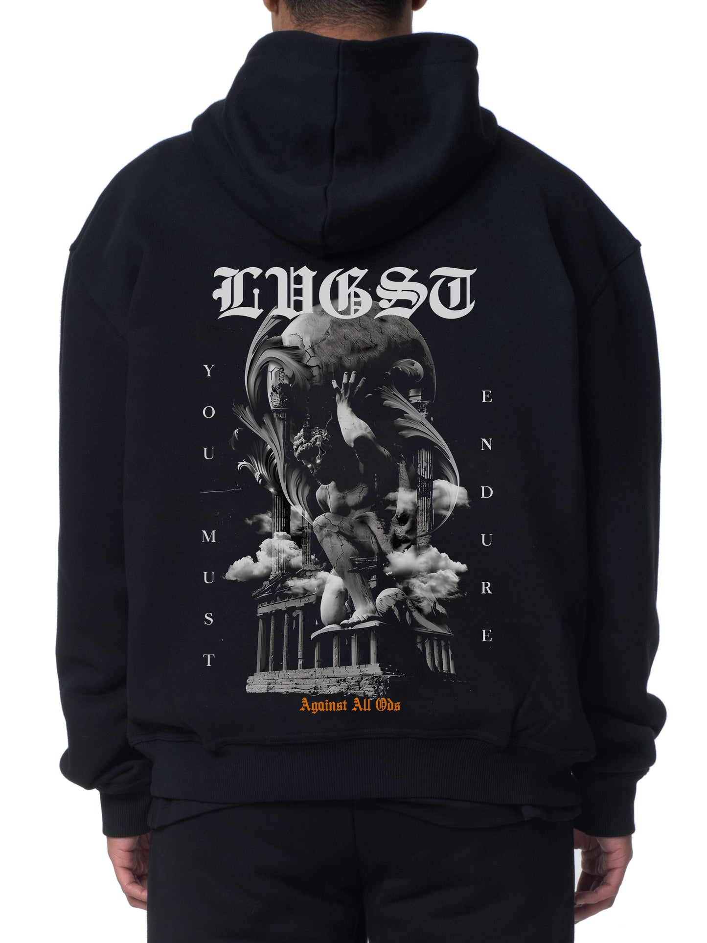 Hoodie Black "YOU MUST ENDURE"